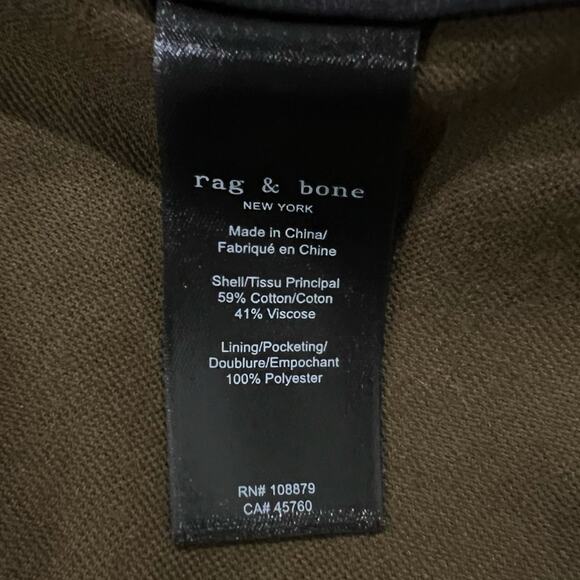 NWT NEW Rag & Bone Margot Velvet Blazer - Picture 8 of 10